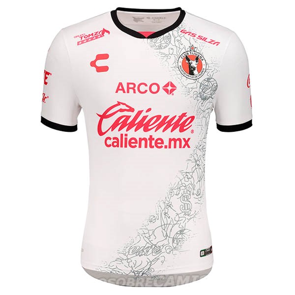 Camiseta Tijuana Replica Segunda Ropa 2020/21 Blanco